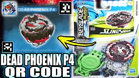Dead Phoenix P Qr Code Beyblade Burst Turbo App Collab In
