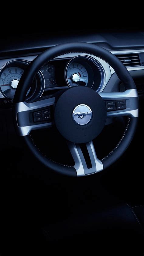 Ford Mustang Convertible Dashboard Iphone Wallpapers Free Download