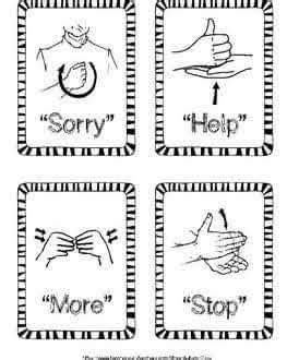 Sign Language Ideas In Sign Language Language Baby Sign Language