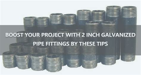 2 Inch Galvanized Pipe Fittings