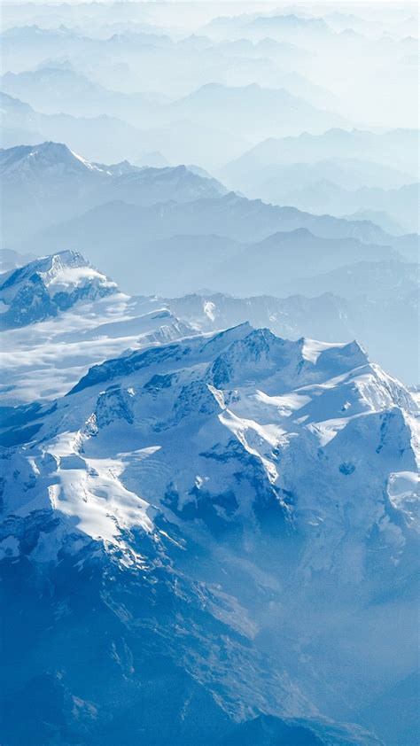Swiss Alps Wallpaper 4k Snow Covered Mountains Glacier Switzerland