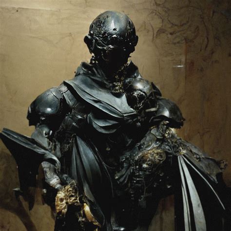 Artstation Knight With Obsidian Armor
