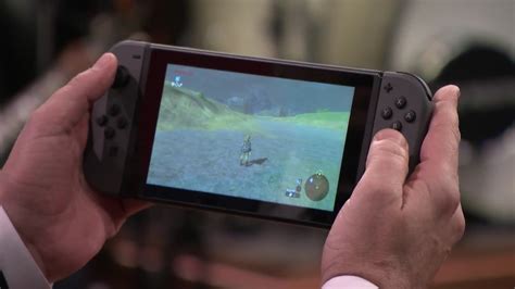 Jimmy Fallon Gets Some Hands On Time With The Nintendo Switch And Super