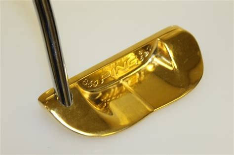 Lot Detail Ray Floyds Ping B60 Gold Putter Awarded For Senior Tours