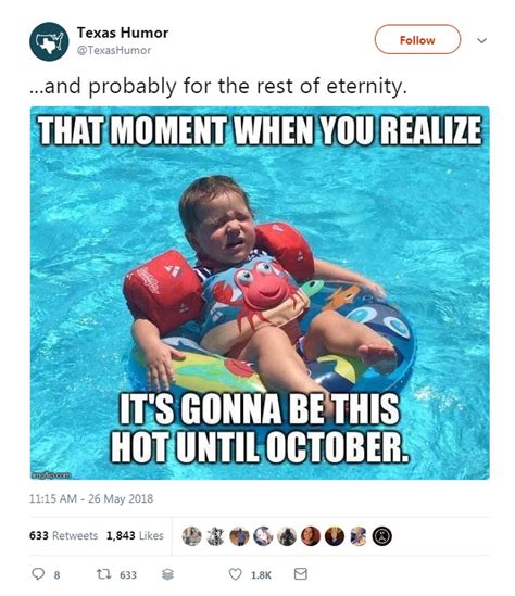 Texas Hot Weather Memes