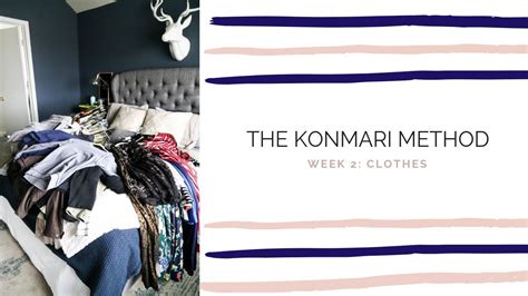 Konmari Method Challenge Clothes How To Declutter Your Clothes Youtube