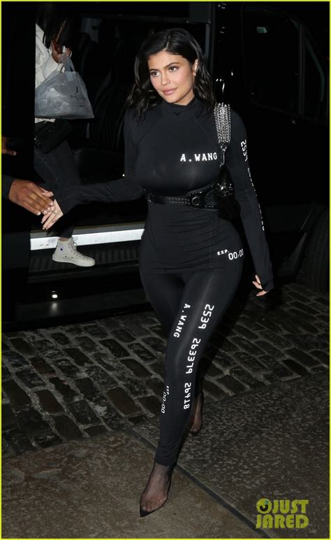 Kylie Jenner Wears Form Fitting Outfit For Night Out Ahead Of Met Gala