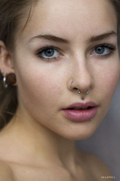beautiful girls with nose piercing