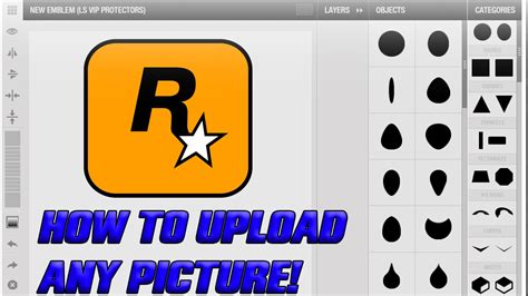 Gta Online How To Upload Custom Images For Your Gta Crew Emblem