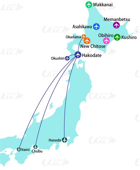 Hakodate Airport Hokkaido Airport Information Uu Hokkaido Official Site