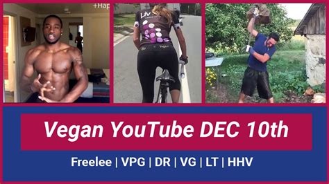 Vegan Youtube Day Dec 10th Vegan Gains Durianrider Freelee The Banana Girl Vegan Power Girl