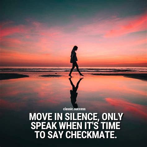 It was the silence of matter caught in the act and embarrassed. @coalescent_corp posted to Instagram: Move in #silence, only speak when it's time to say # ...