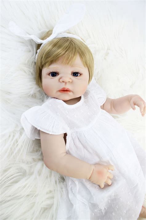 Buy 55cm Full Silicone Reborn Baby Doll Toy 22