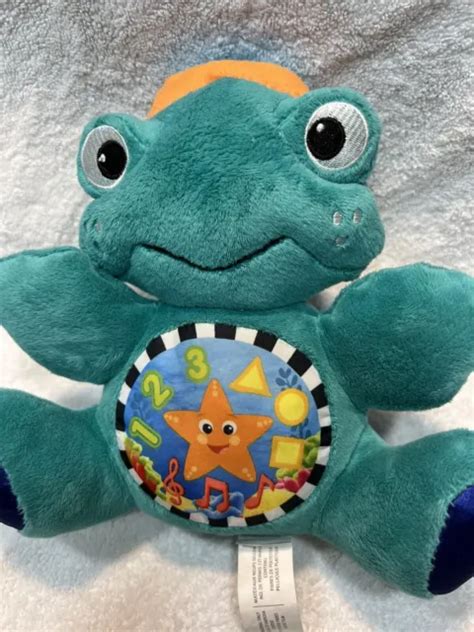 Baby Einstein Press And Play Pals Neptune Turtle Plush Light Up Play