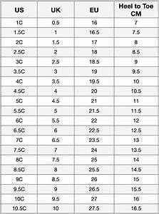 Nike Junior Shoe Size Chart Uk Syncro System Bg