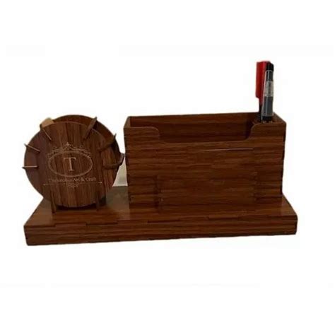 Promotional Wooden Pen Stand For Office At Rs 235piece In Rangareddy