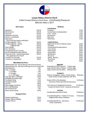 Collin County District Clerk Fill Online Printable Fillable Blank