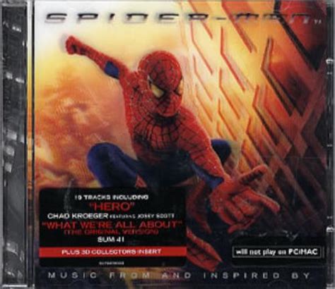 Spiderman Spiderman Uk Cd Album Cdlp 298019