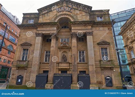 The Edwardian Theatre Royal Manchester Editorial Stock Image Image Of