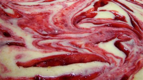 Cherry Swirled Cheesecake Recipe