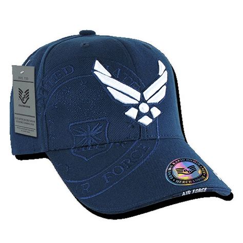 Usaf Air Force Wing Official Shadow Embroidered Official Caps Hats