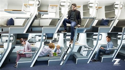 Double Decker Seat Concept Grabs The Attention Of Major Airlines