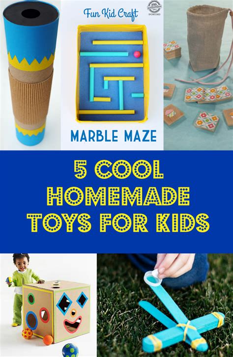 5 Cool Homemade Toys For Kids