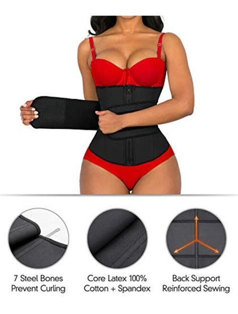 Buy Yianna Waist Trainer For Women Latex Underbust Jsculpt Double Training Belt Workout Sport