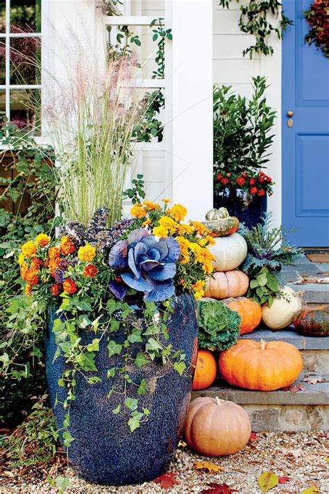 Fall Container Gardening Ideas Southern Living Fall Container Gardens