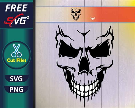 Skull Svg Free Download Horror Svg