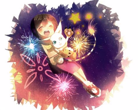 Anime Girl Kawaii Fireworks Anime Pinterest