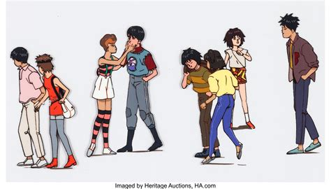 Akira Kaneda And The Capsule Gang Anime Pan Production Cel And Lot