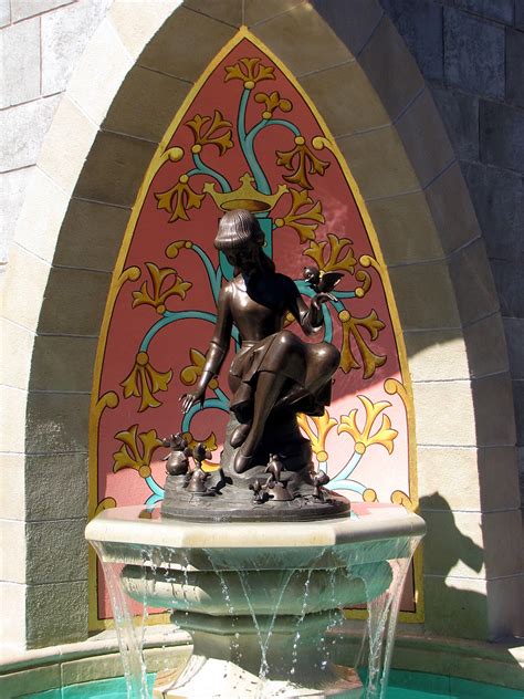 Cinderella Fountain Disneylori Flickr