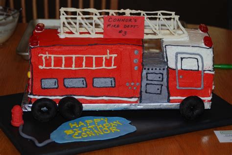 Fire Truck Cakes Decoration Ideas Little Birthday Cakes