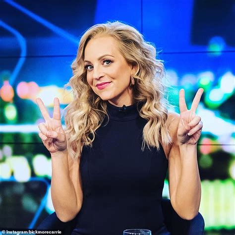 The Project S Carrie Bickmore Reveals The Moment She Almost Quit Showbiz Daily Mail Online