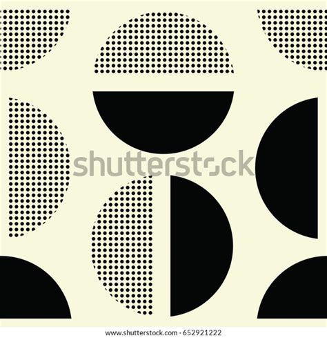 Circles Different Halves Stock Vector Royalty Free 652921222