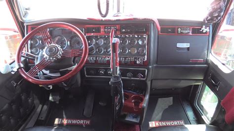2007 Kenworth W900 Custom Truck What An Interior Youtube