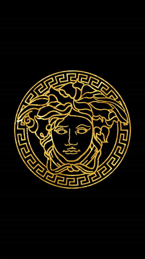 Versace Logo Black 1080x By Tdotwallpapers On Deviantart