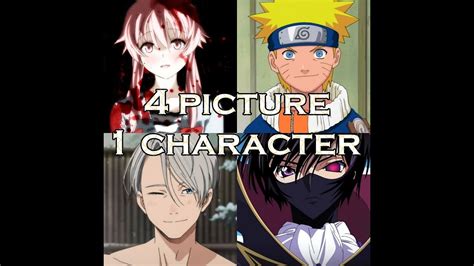 We did not find results for: •4 pictures 1 anime character quiz• - YouTube