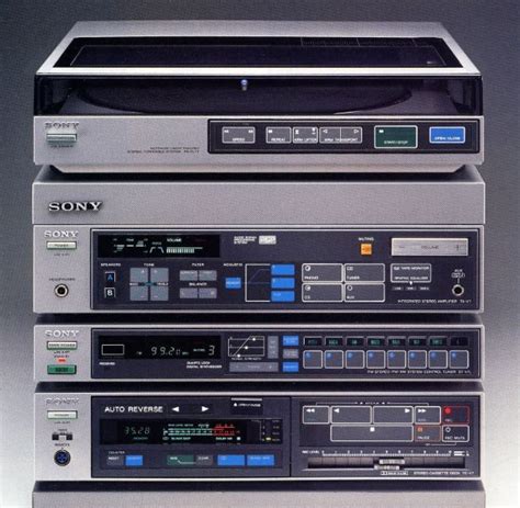 Sony Stack Stereo Stereo System Sony Electronics