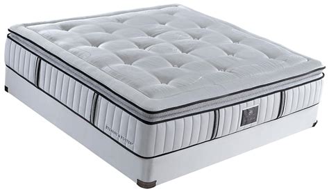 Their mattresses use individually wrapped coils for support and contain gel memory. Stearns & Foster Silver Dream Queen Innerspring Mattress ...