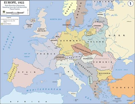 World War I Maps For Whap