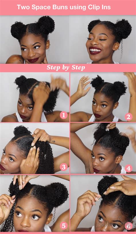 The good news is that they are probably one of the quickest haircuts in the world! TOP 6 Quick & Easy Natural Hair Updos | BetterLength Hair