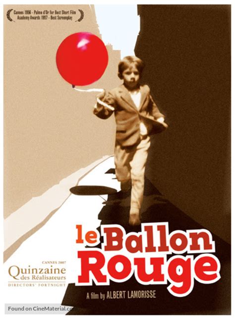 Le Ballon Rouge 1956 French Movie Poster