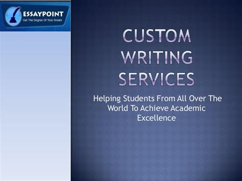 Custom Writing Services Pdf