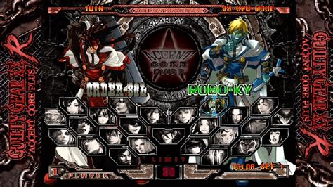Guilty Gear Xx Accent Core Plus R All Characters Ps Vita Youtube