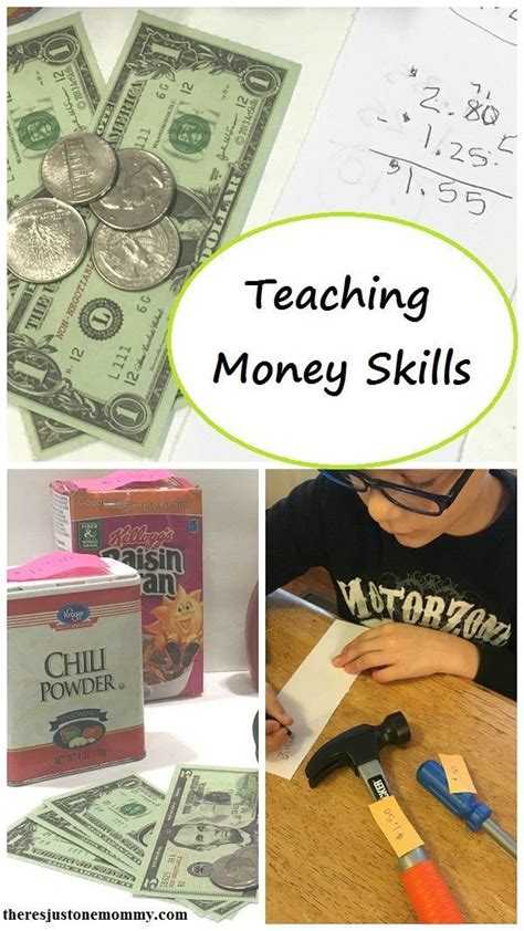 The Best Way To Teach Money Skills Money Skills Fun Math Projects