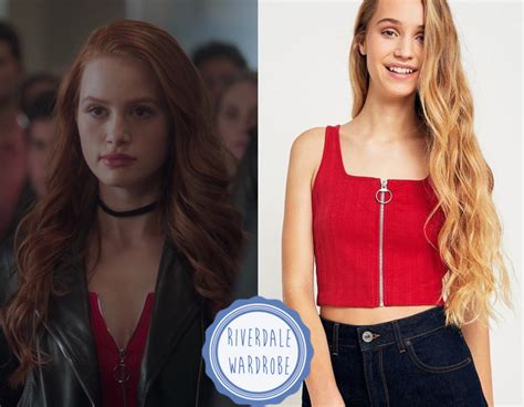 Cheryl Blossom Wears This Red Zip Front Urban Outfitters Top On Riverdale 2x22 Fashion Tv