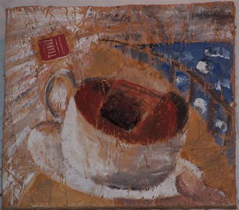 A Good Serving Of Tea Painting By Csenkey Sinkó András Saatchi Art
