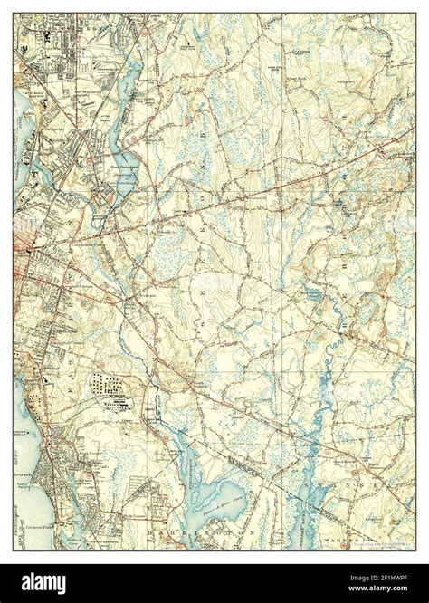 East Providence Massachusetts Map 1941 131680 United States Of